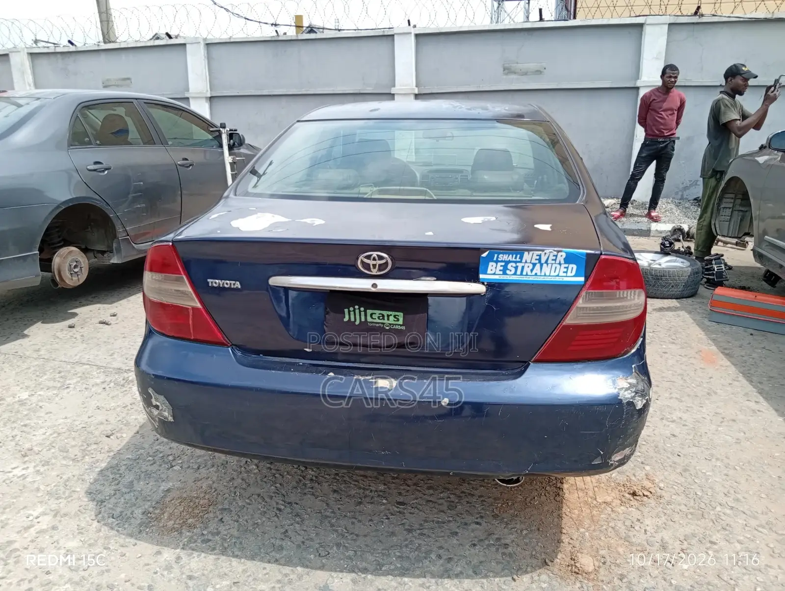Toyota Camry 2004 Blue