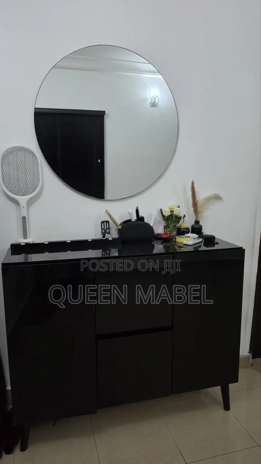 Console and Mirror