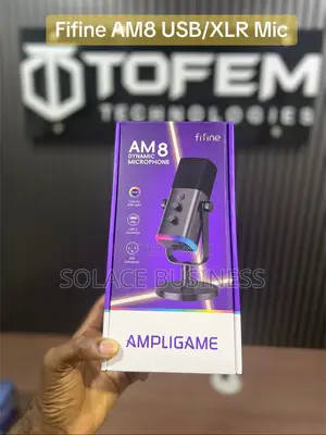Fifine AM8 Dynamic Microphone XLR/USB for Podcast Gaming Etc
