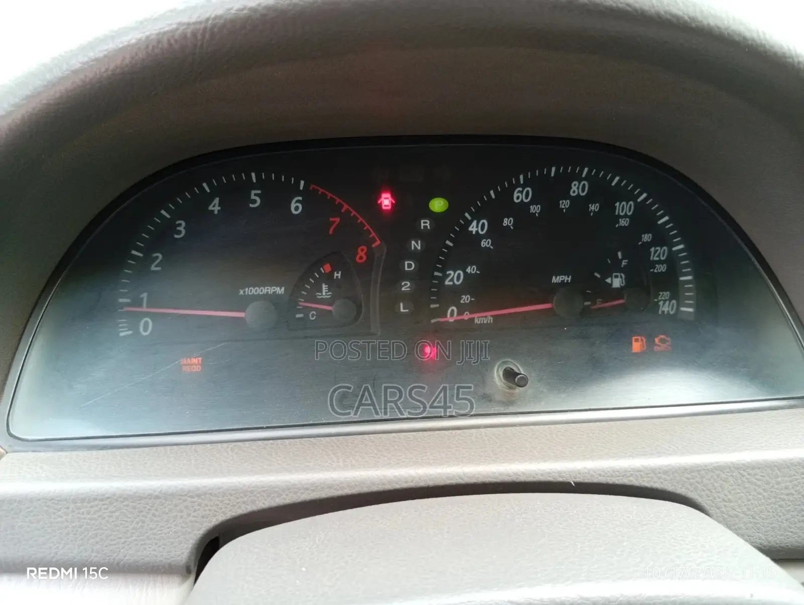 Toyota Camry 2004 Blue
