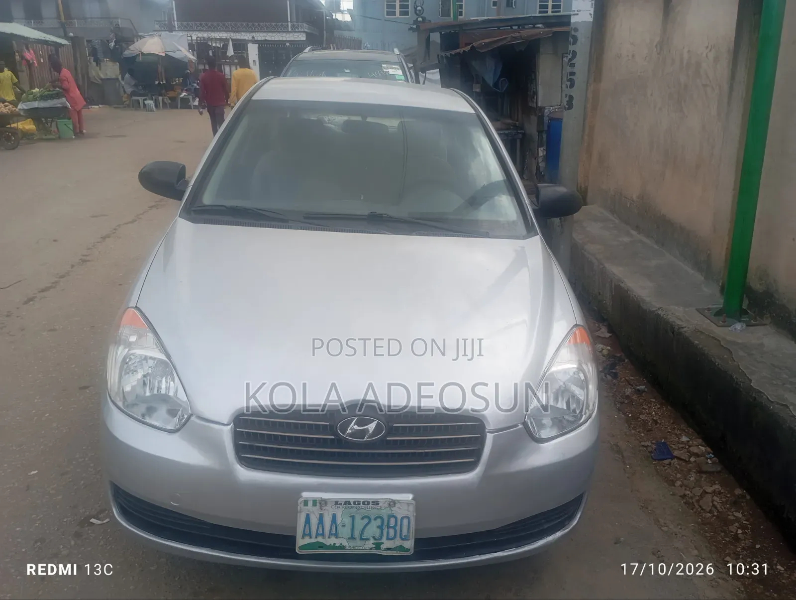Hyundai Accent 2009 Silver