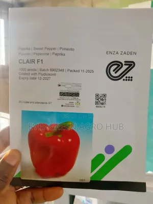 Clair F1 Sweet Pepper (1000seeds)