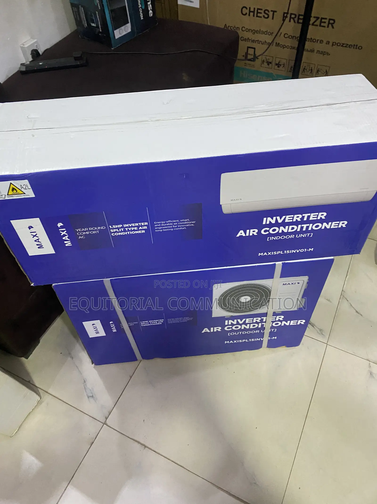 MAXI MAXISPL15NV01-M 1.5hp Split AC for Efficient Home Cooling