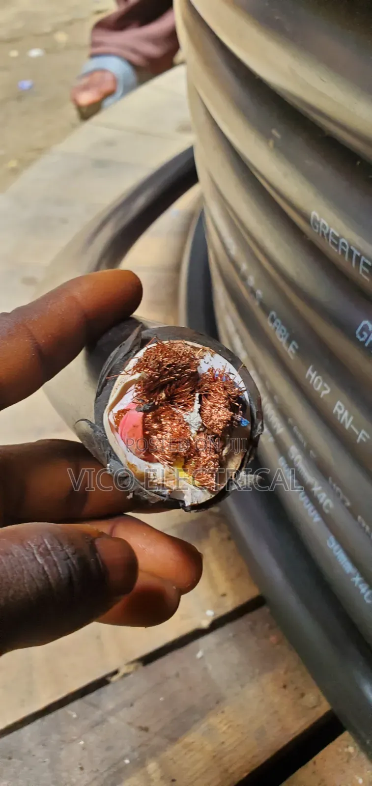 50mmx4 Flexible Cable Copper
