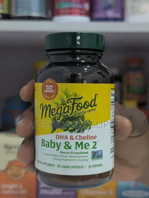 MegaFood Baby & Me 2 DHA & Choline – 60 Liquid Capsules