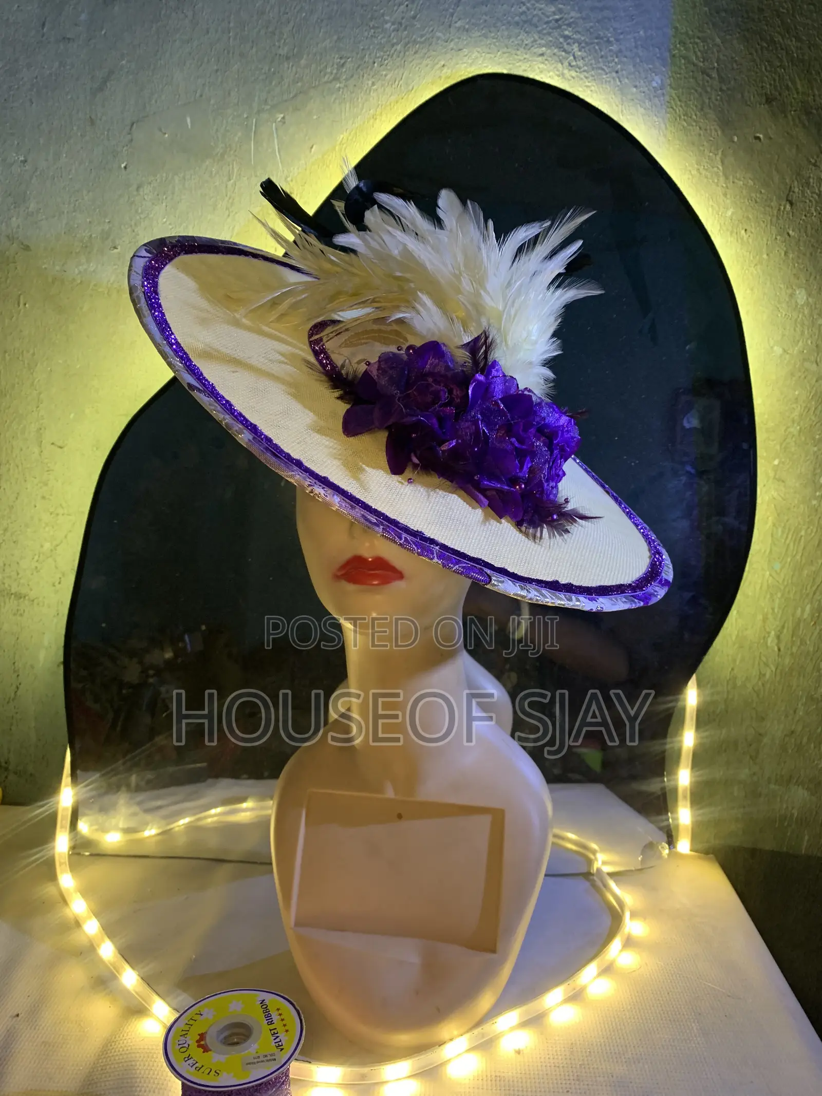 Wide Brim Fascinators