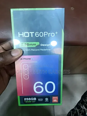 New Infinix Note 60 Pro 256 GB Gray