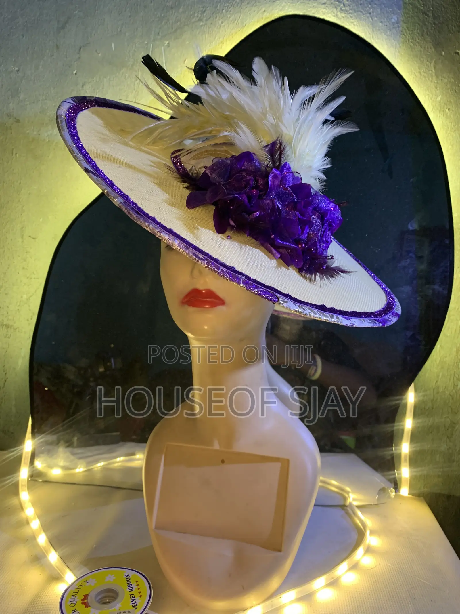 Wide Brim Fascinators