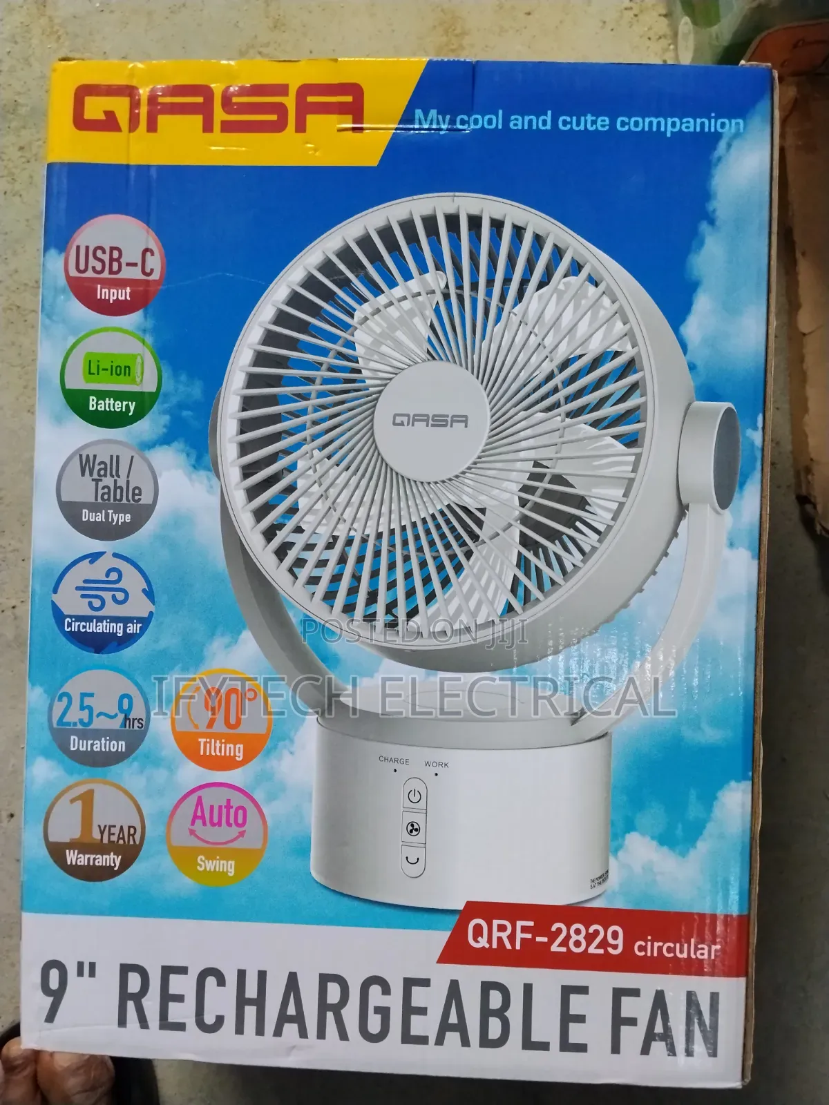 Qasa Table Rechargeable