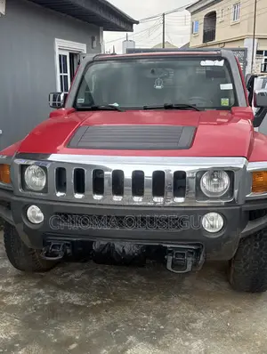 Hummer H3 SUV 2008 Red