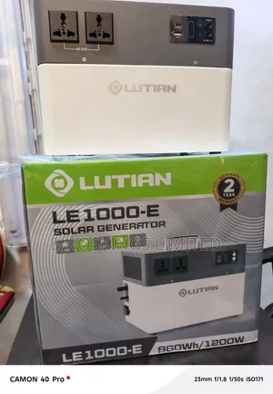 Lotion 1200watts Solar Generation