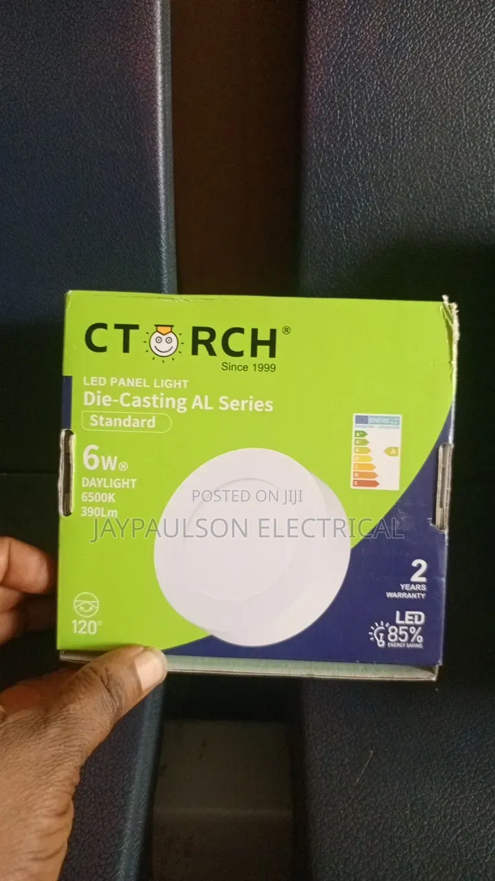 The Item in the Image Is a CTORCH 18W Rimless LED Panel Light.