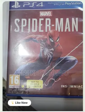 Spiderman Ps4