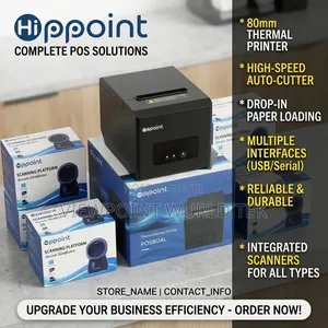 Hippoint POS80AL 80mm Thermal Receipt Printer