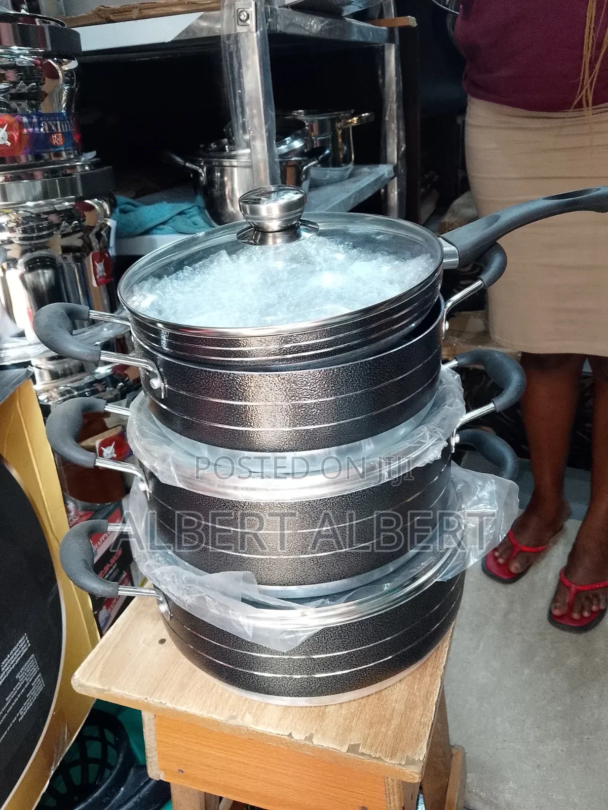 4 Set Nonstick Pot