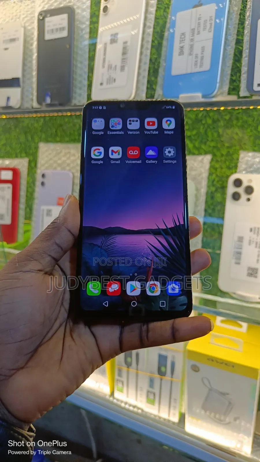 LG G8 Thinq 128 GB Blue