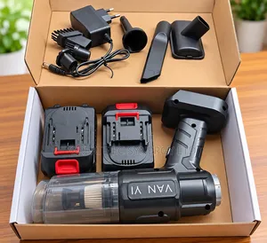 Rechargeable Vacuum Cleaner - 2 Batteries