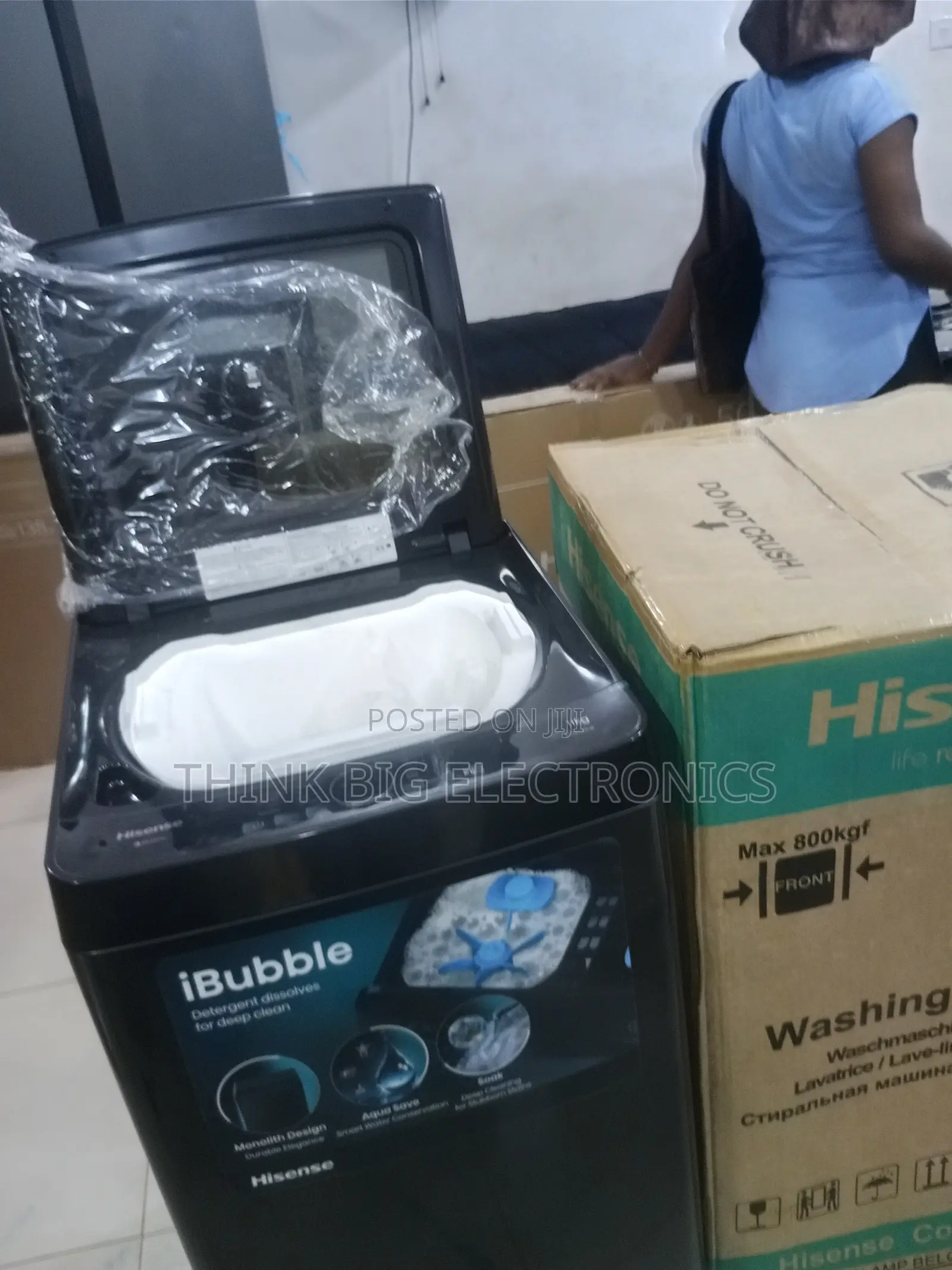 Hisense 11kg Fully Automatic Washing Machine for Home