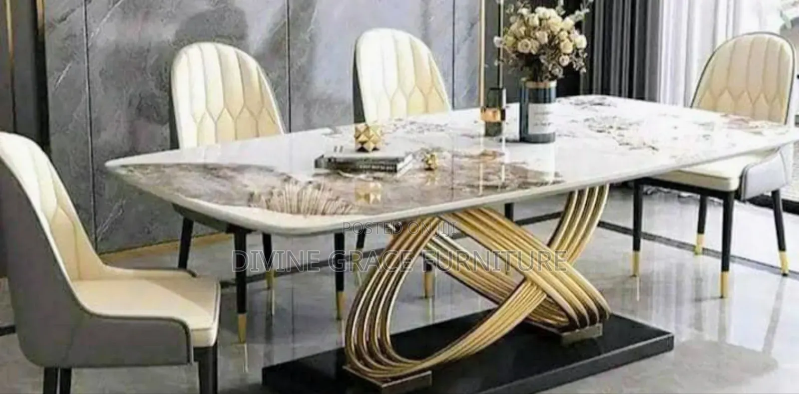 Premium Dining Set With Elegant Design