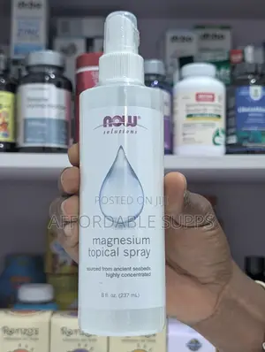 NOW Solutions Magnesium Topical Spray – Zechstein Minerals