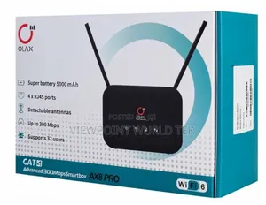 OLAX AX8 Pro 4G LTE Wi-Fi 6 Smartbox Router