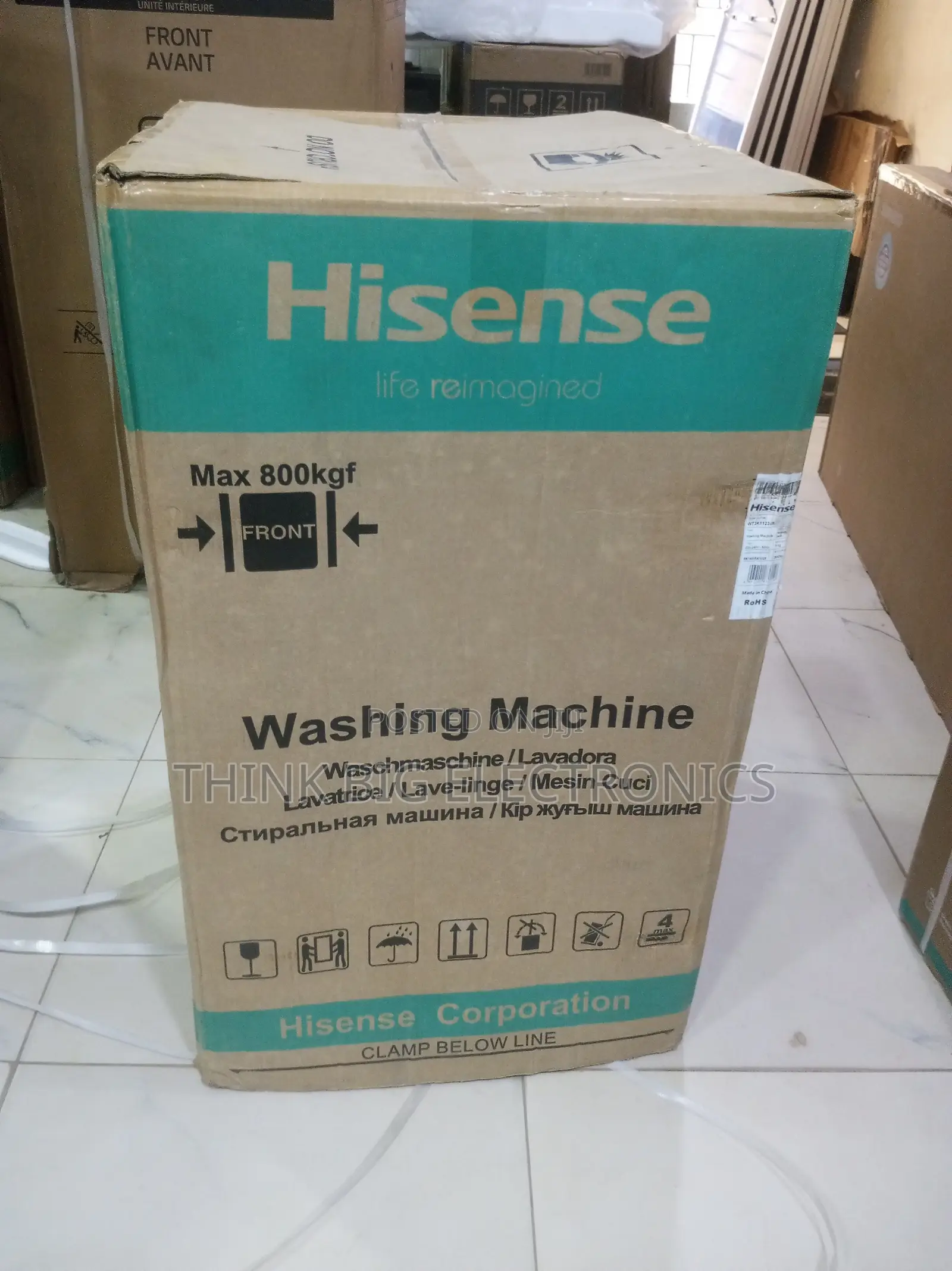 Hisense 11kg Top Loader Automatic Washer and Spinner