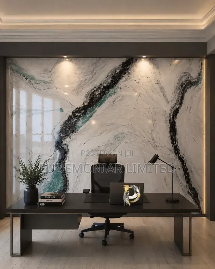 Office Interior Marble Upgrade