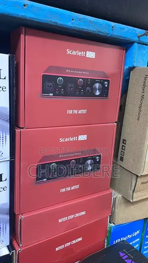 Scarlet 2i2 Sound Card