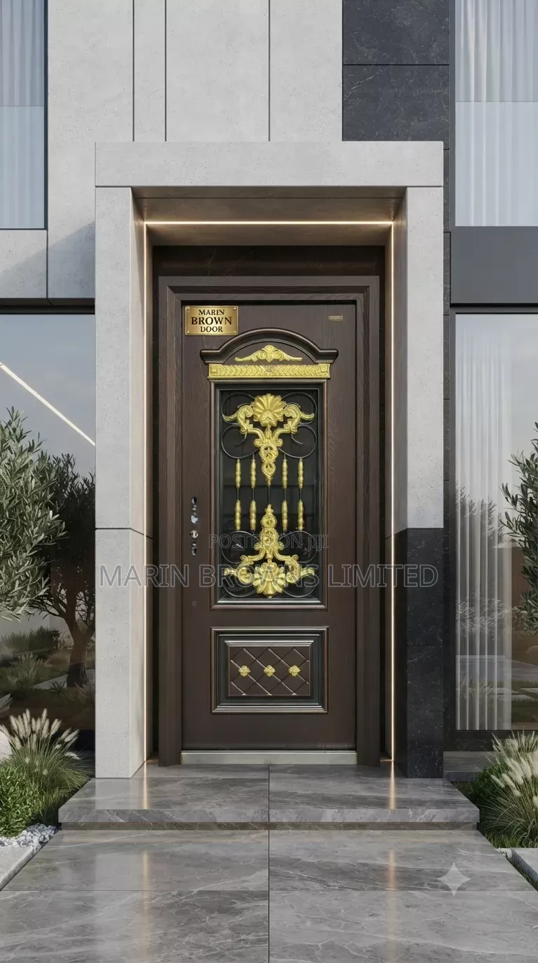 High Security Glass Door