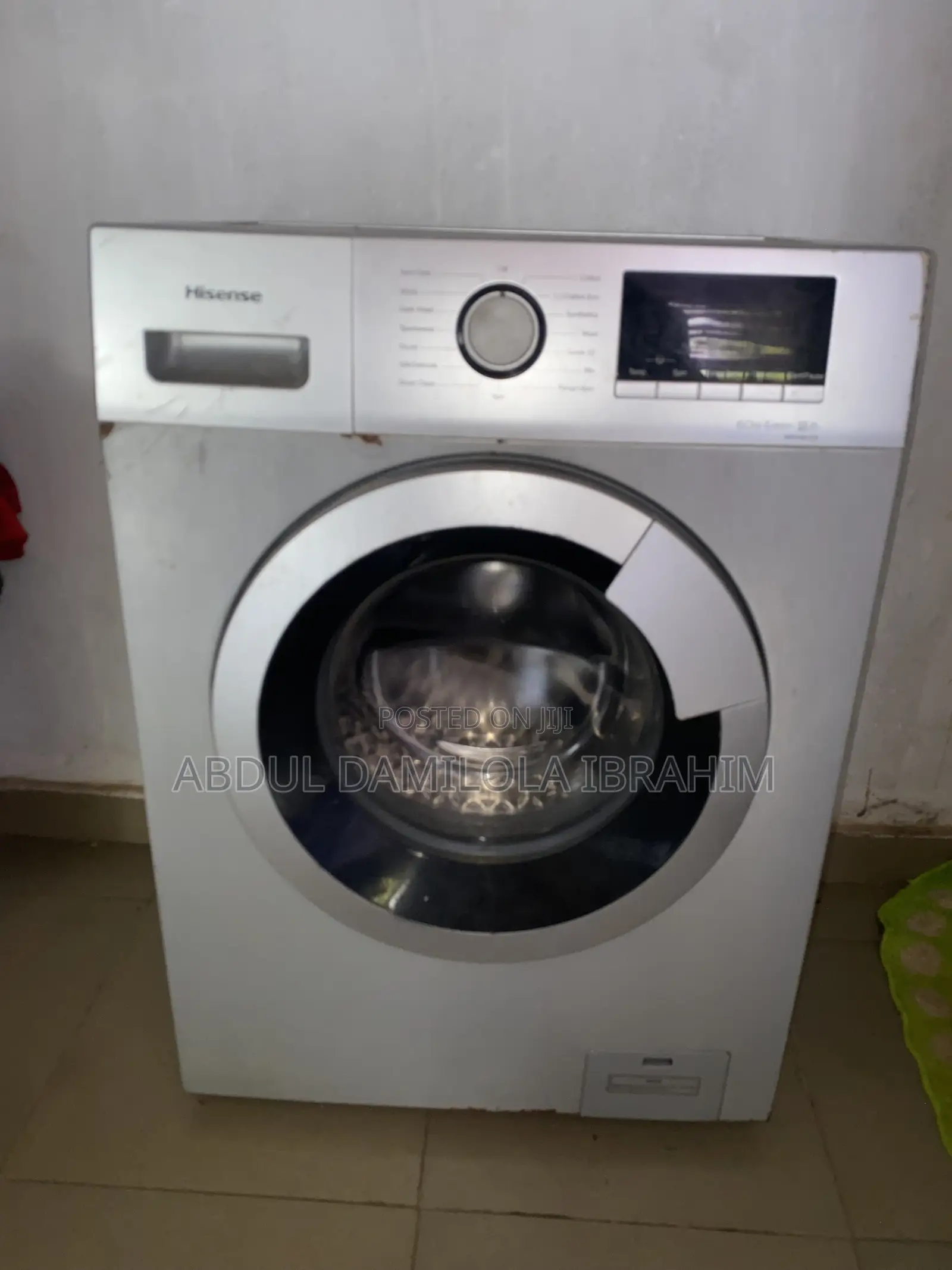 Used Hisense Front Loader Washing Machine