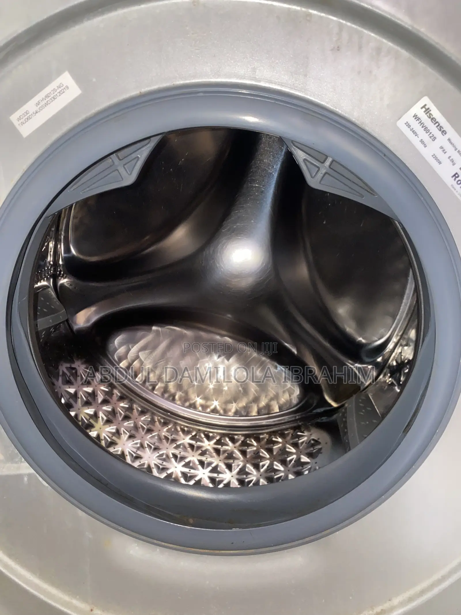 Used Hisense Front Loader Washing Machine