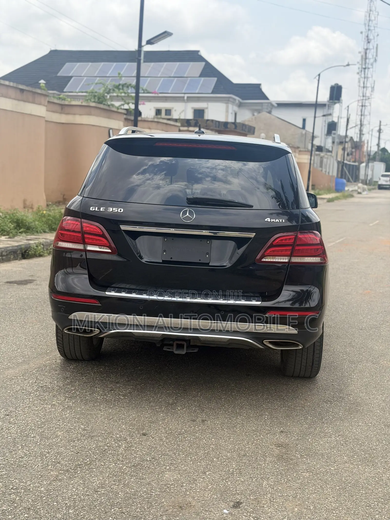 Mercedes-Benz GLE-Class GLE 350 2017 Black
