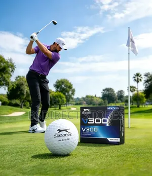 Slazenger V300 Soft Titanium Distance White Golf Balls 24 Pk