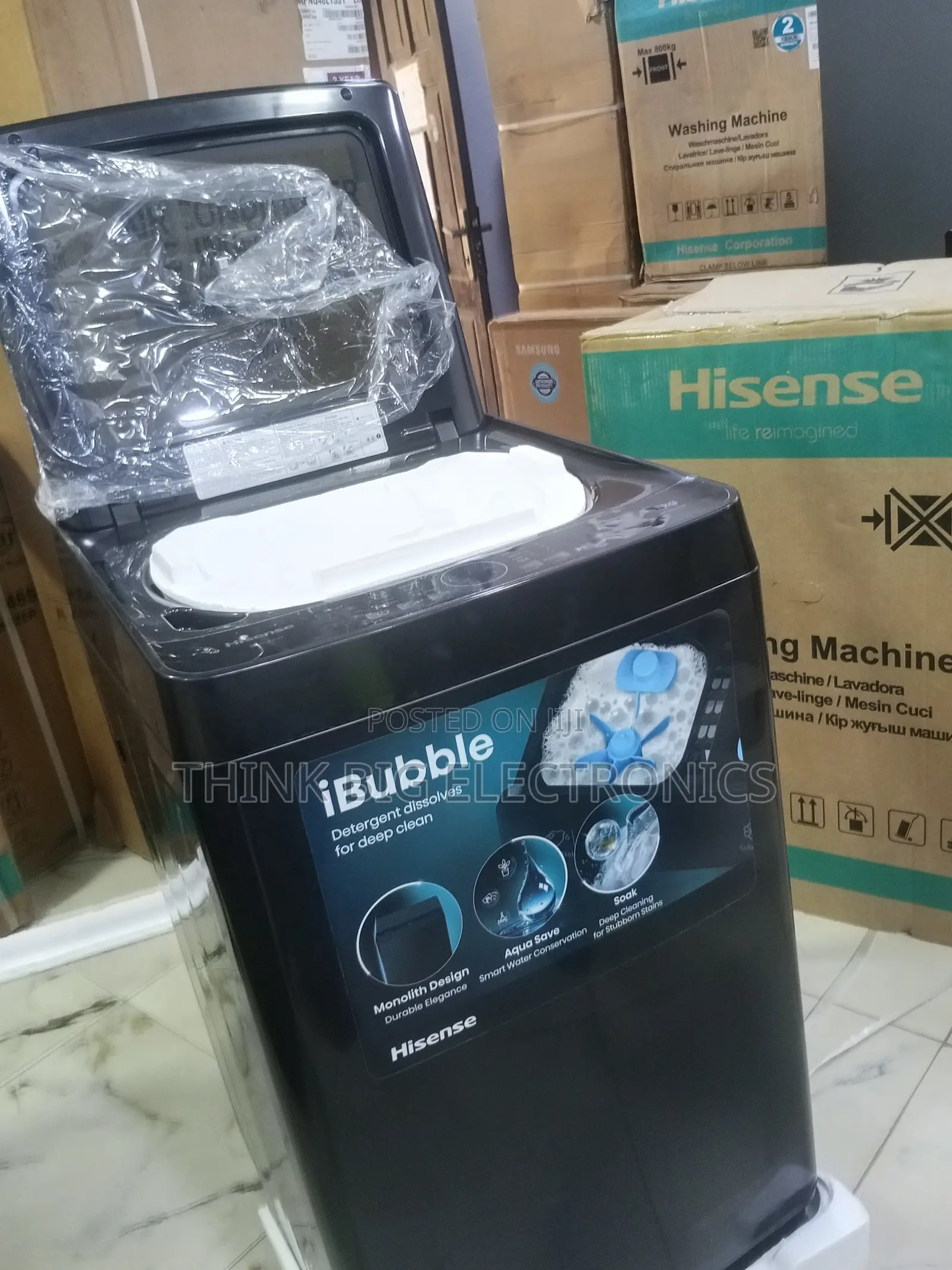 Hisense 11kg Washing Machine – Everyday Laundry Made Easy