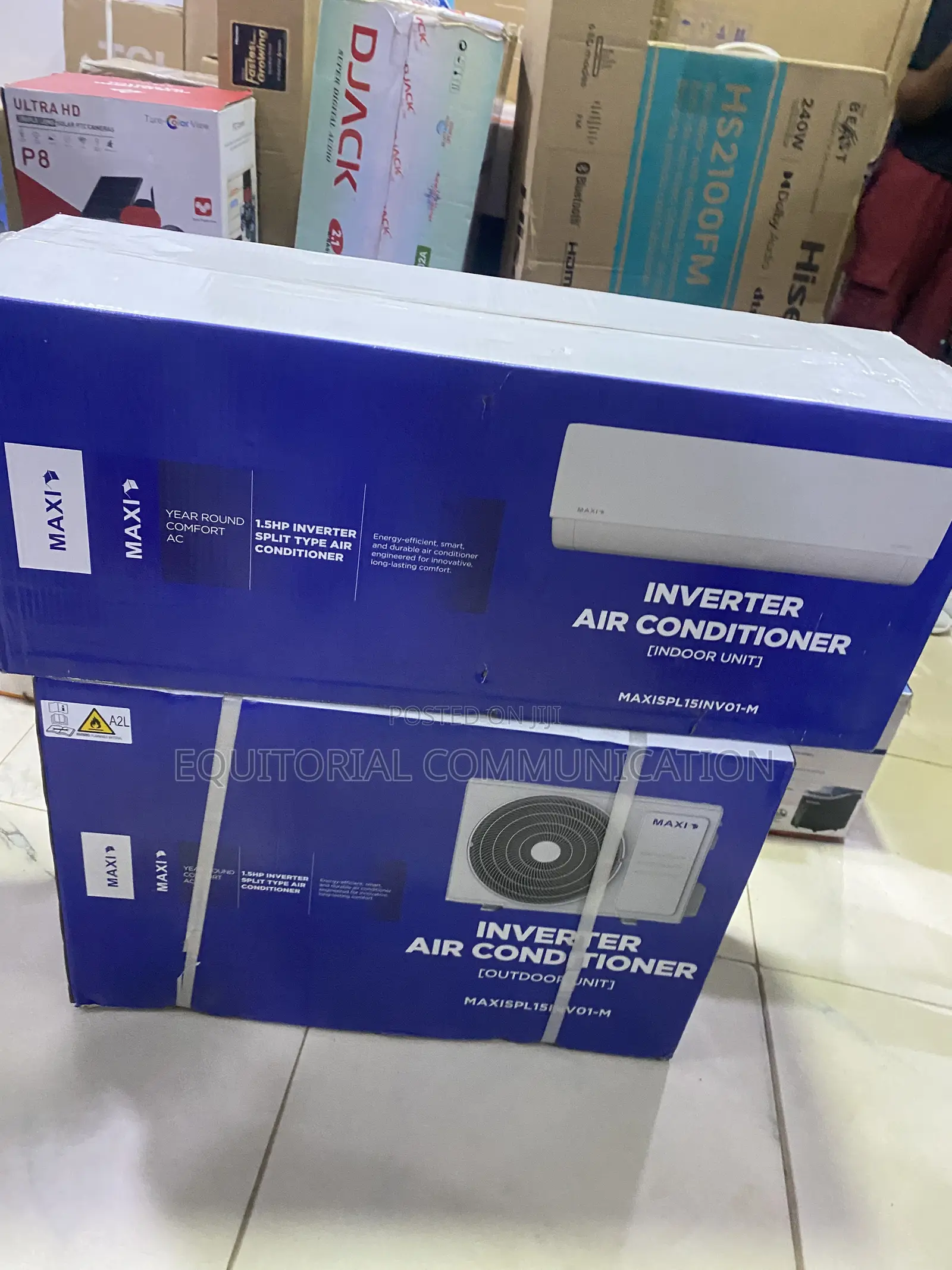 MAXI MAXISPL15NV01-M 1.5HP Split AC With Fast Cooling Technology
