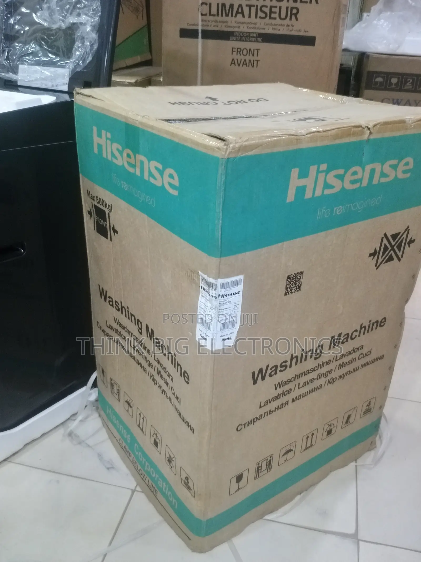 Hisense 11kg Top Loading Washer – Modern Laundry Essential