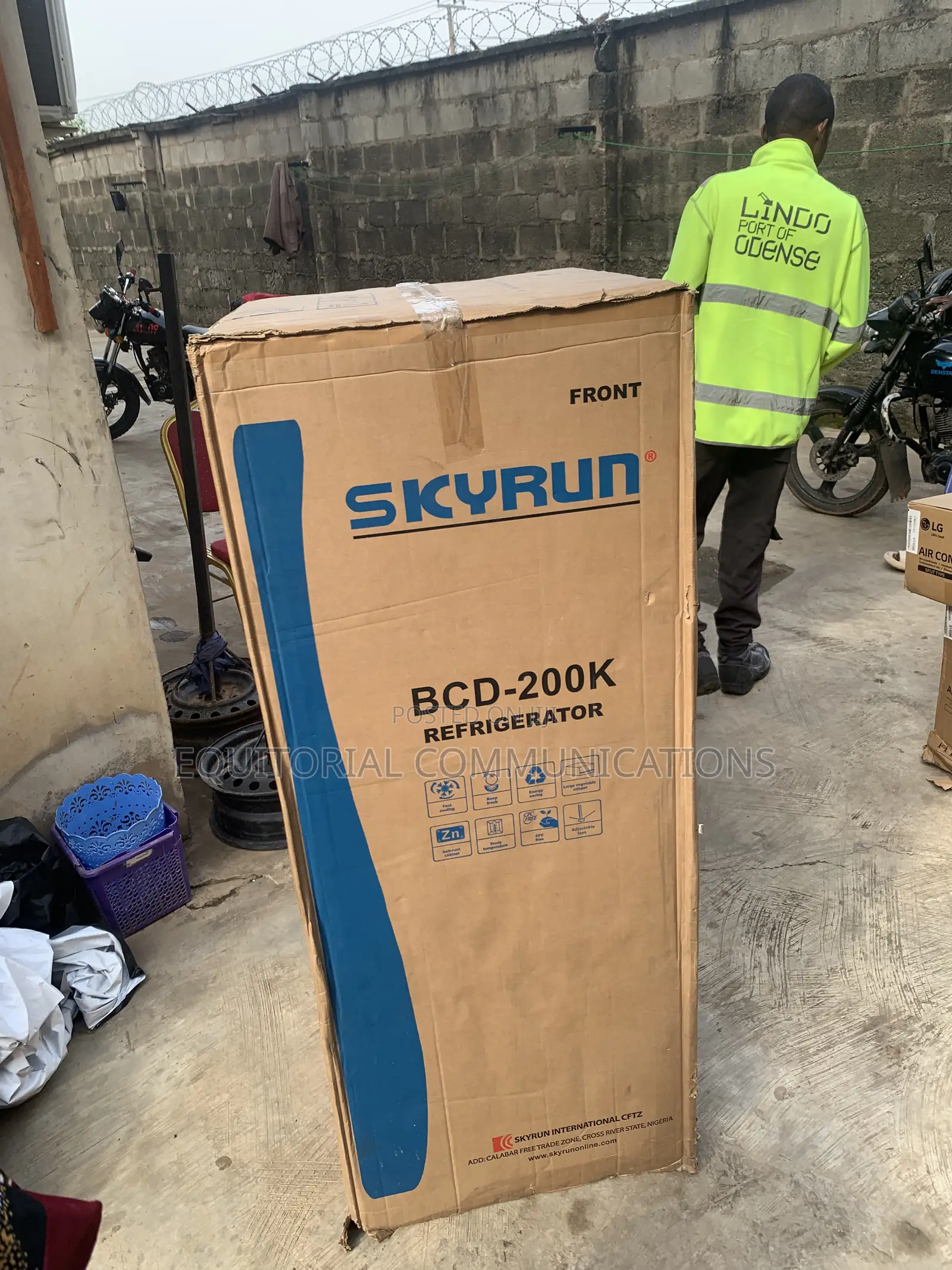 SKYRUN 200L Double Door Cooling Solution