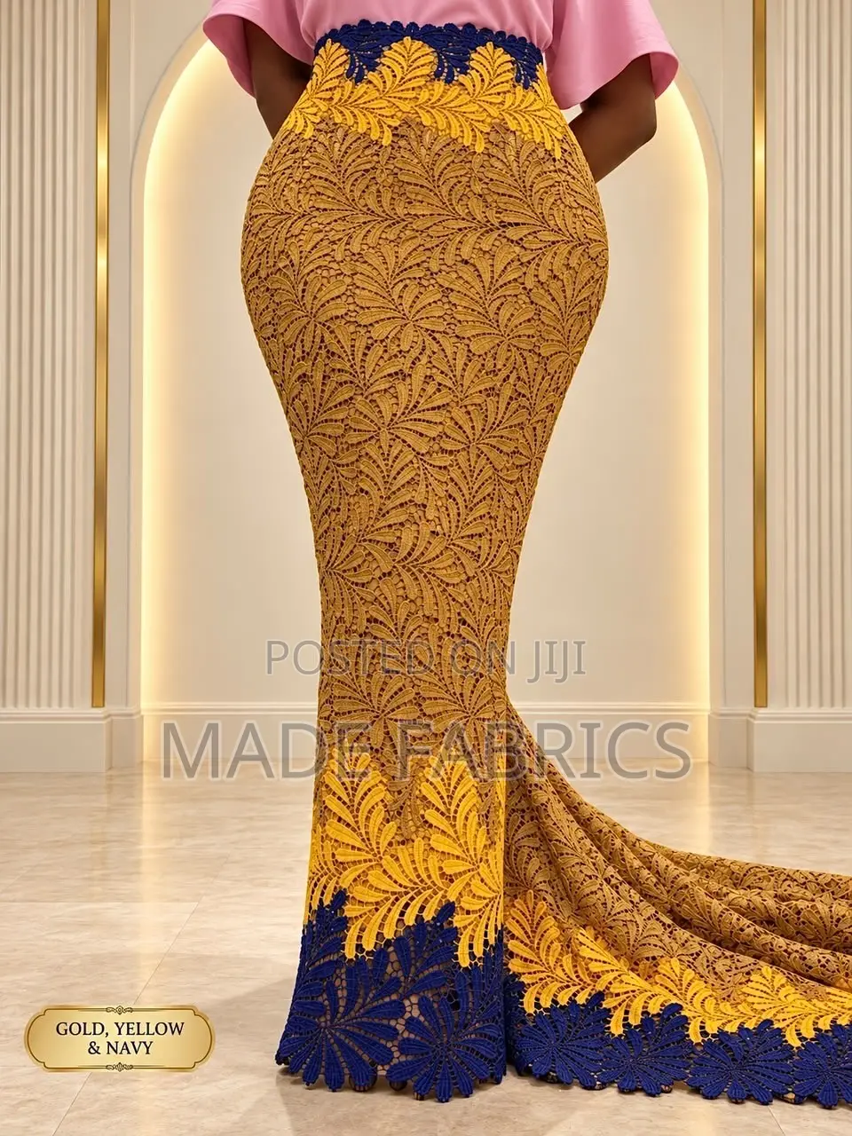 Ombré Guipure Lace