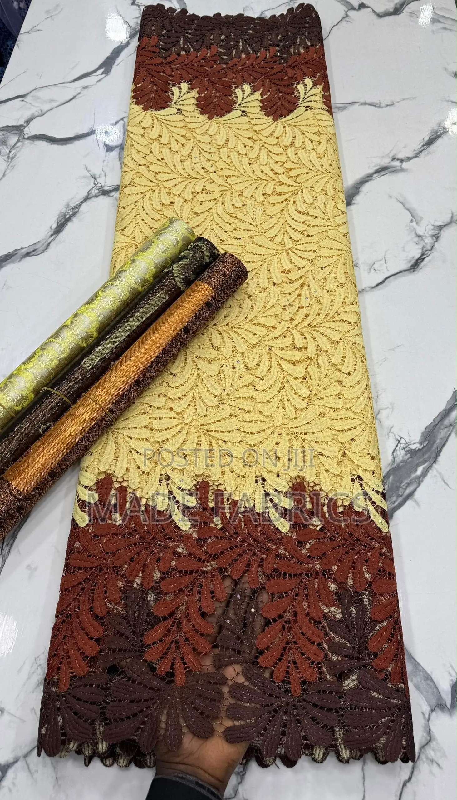 Ombré Guipure Lace