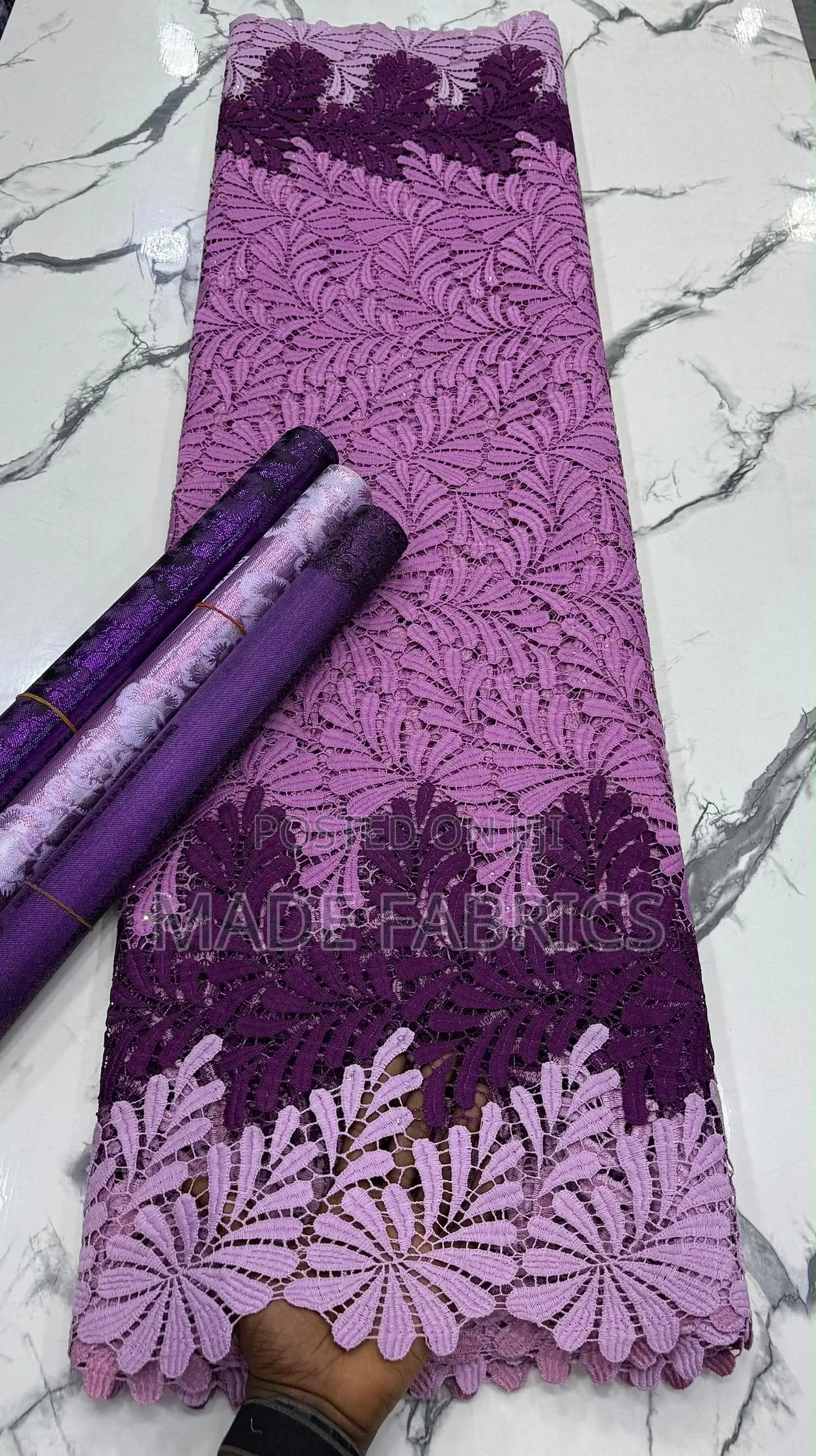 Ombré Guipure Lace