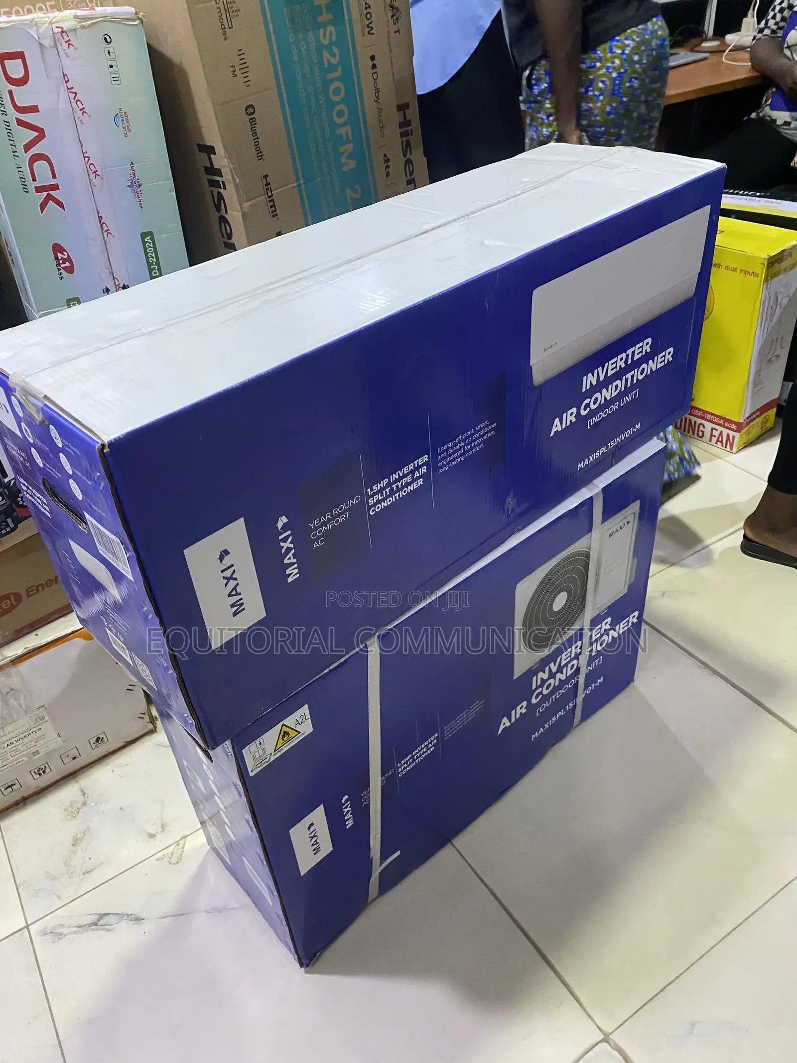 MAXI 1.5HP Inverter AC With Eco Cooling and Auto-Restart Function ...