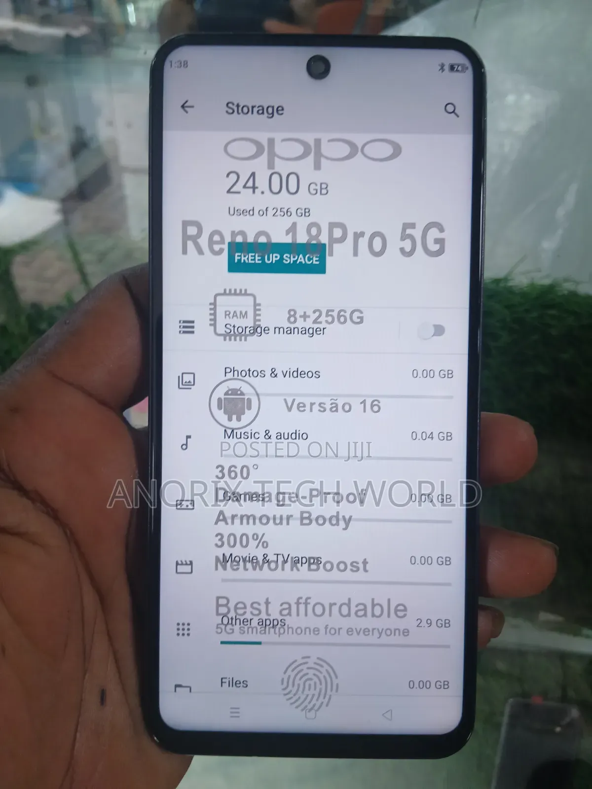Oppo Reno8 5G 256 GB Black