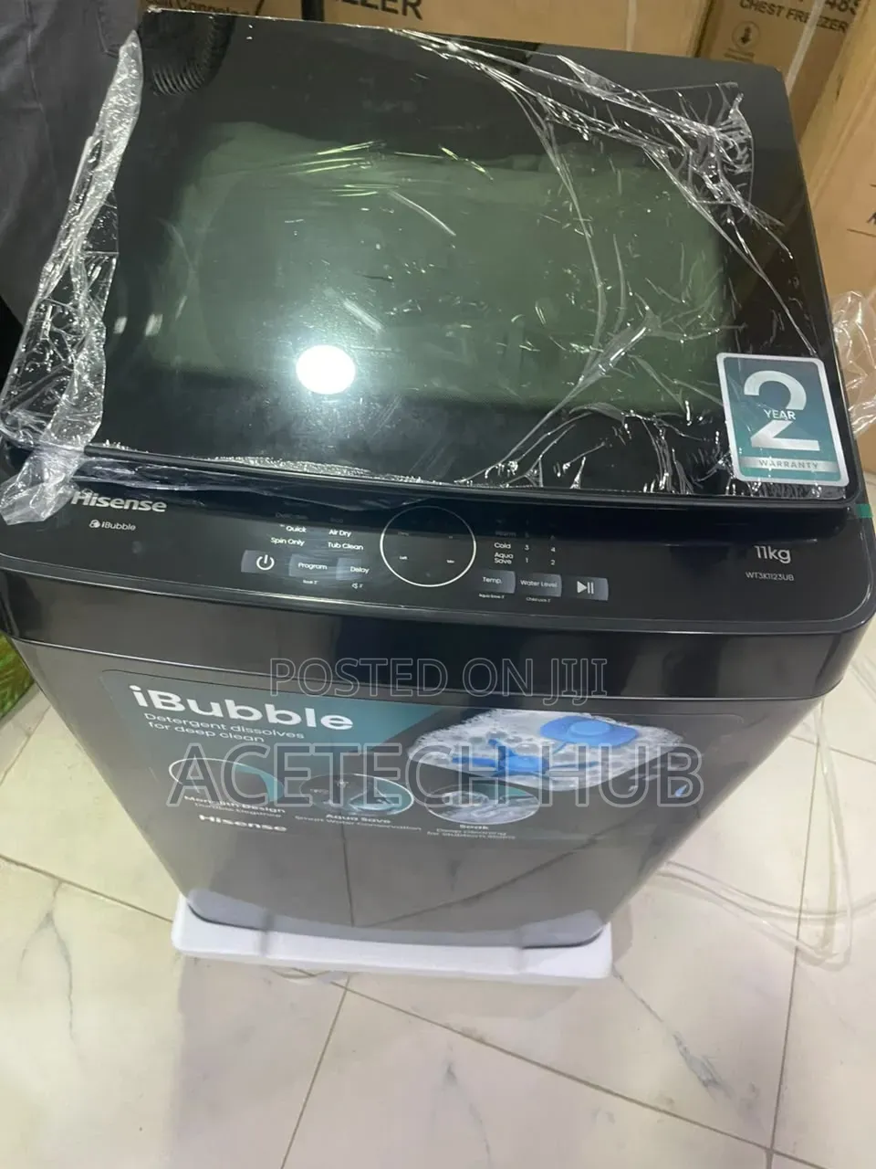 Hisense 11kg Automatic Washer for Everyday Laundry