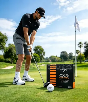 Callaway White CXR Control Three- Piece Great Performance Golf Balls