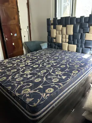 Bed Frame With Padded Headboard