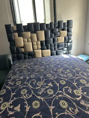 Bed Frame With Padded Headboard