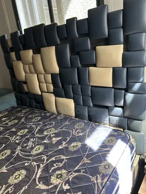 Bed Frame With Padded Headboard