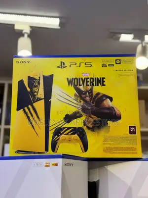 Brand New Sony Playstation 5 Slim Marvel’s Wolverine Disc Edition