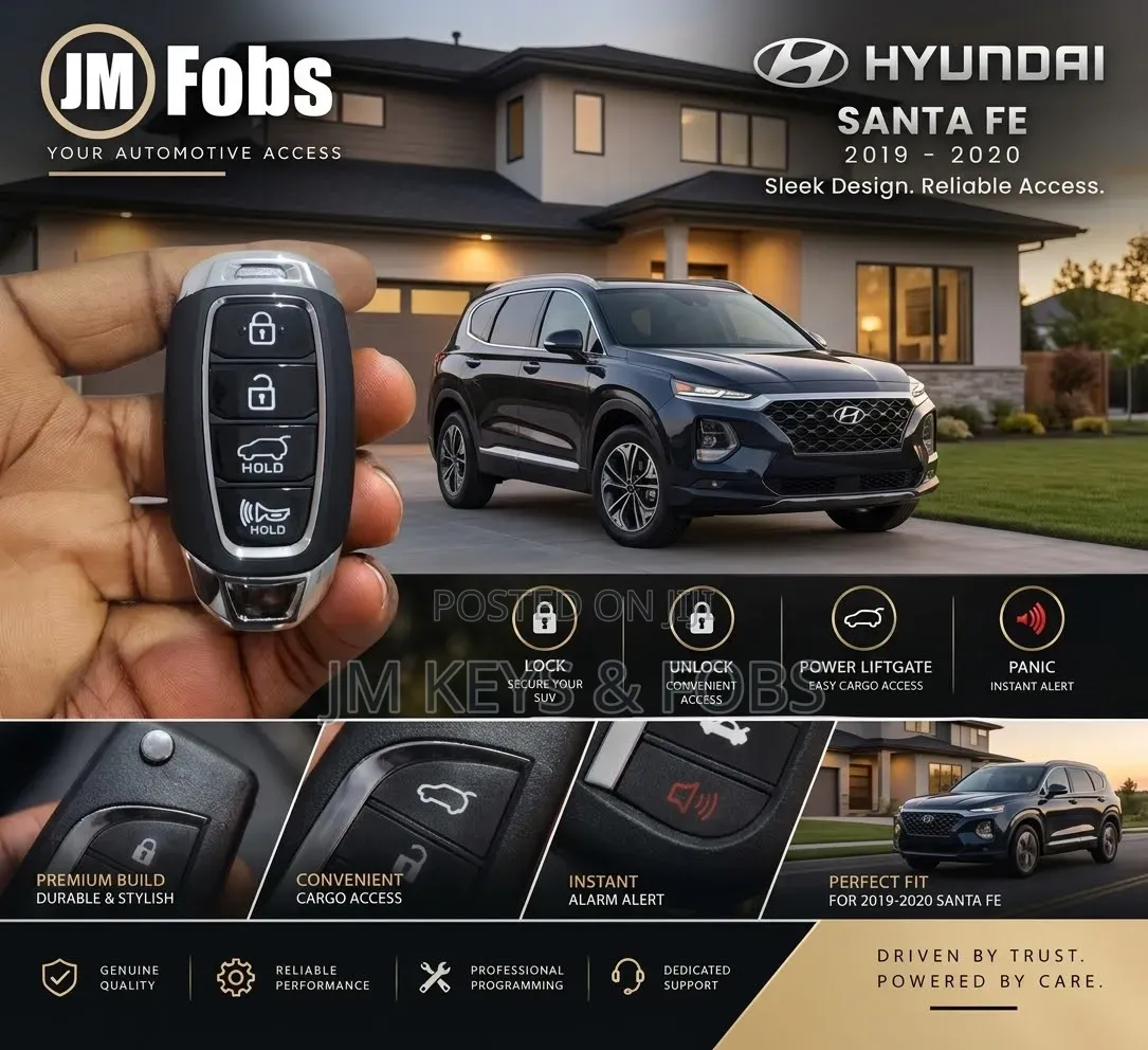 Replacement Smart Key for Hyundai Santa Fe