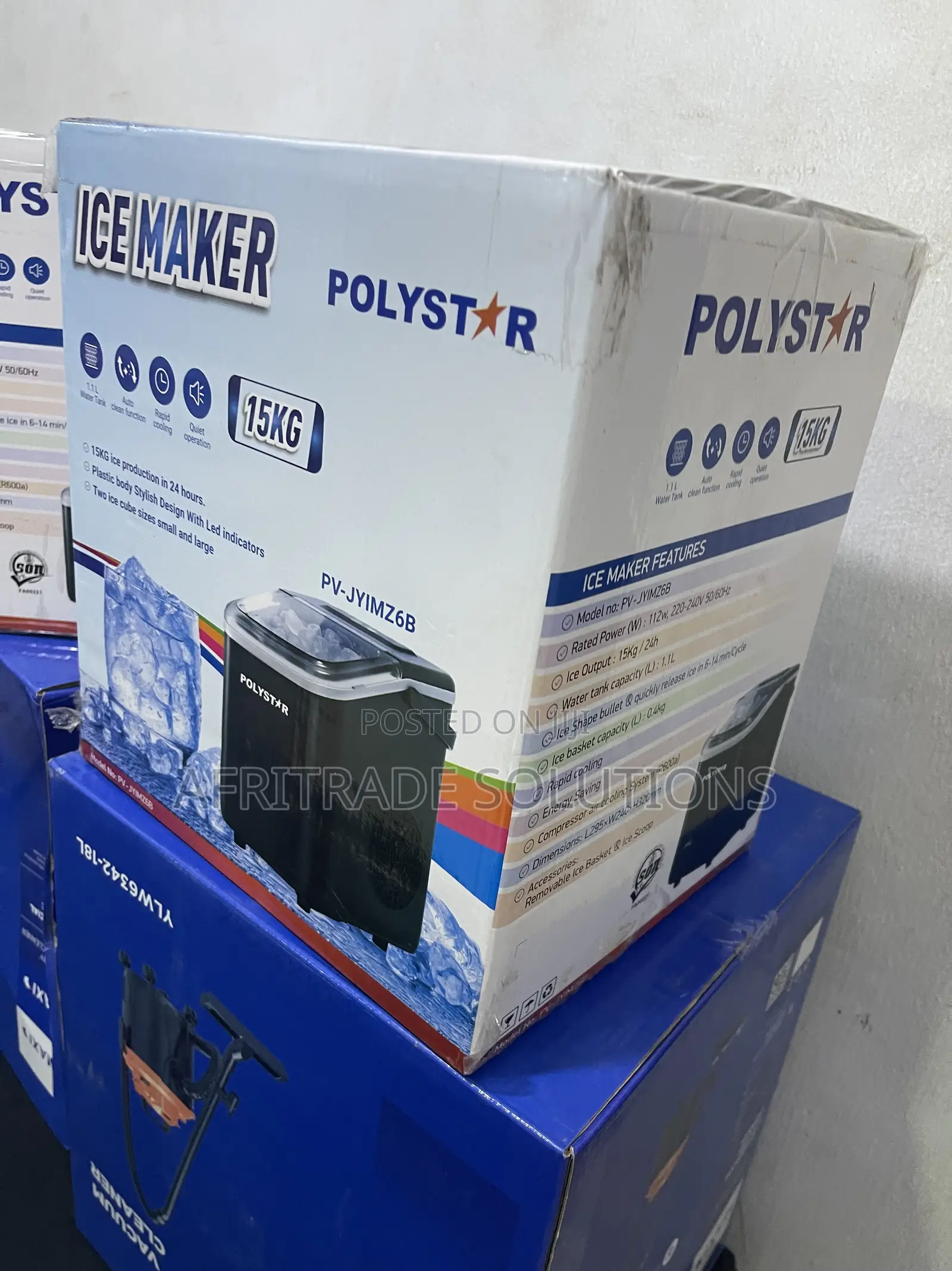 Polystar Chill Master 15KG Ice Maker PV-JY1MZ6B
